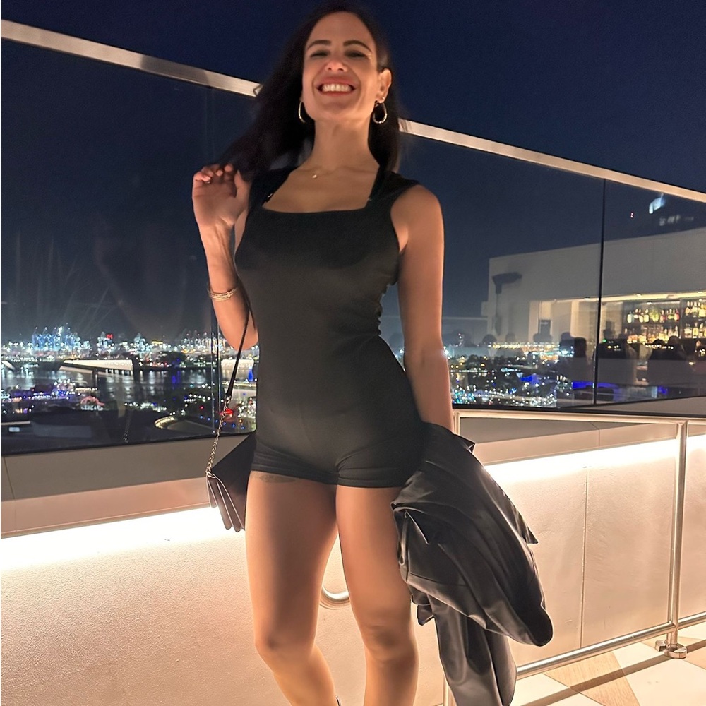 Stylish Black Romper